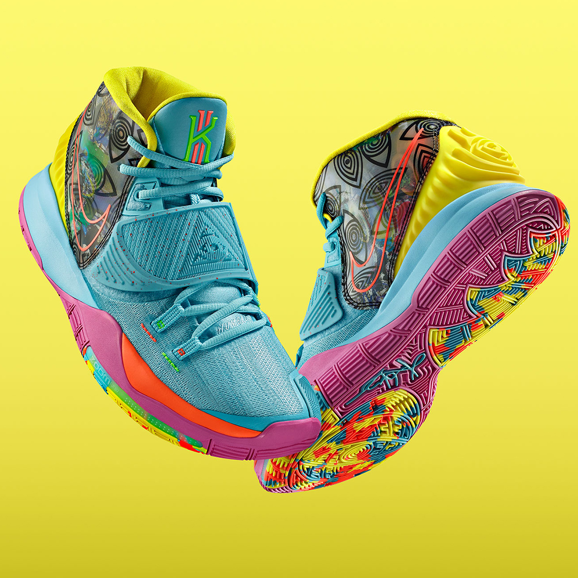 Nike Kyrie 6 и 11 безумных расцветок 