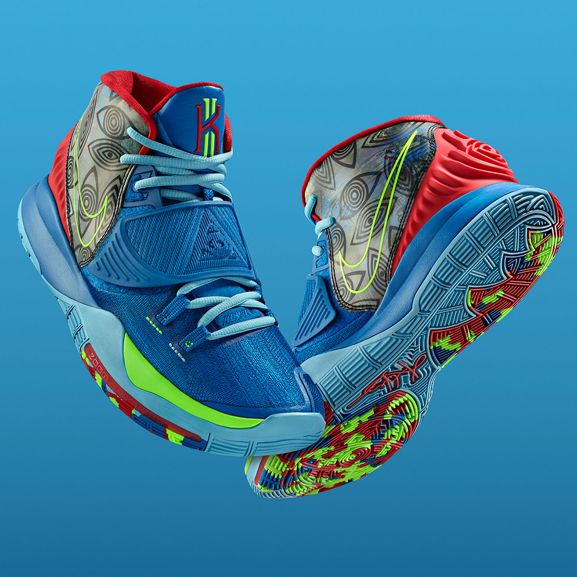 Nike Kyrie 6 и 11 безумных расцветок 