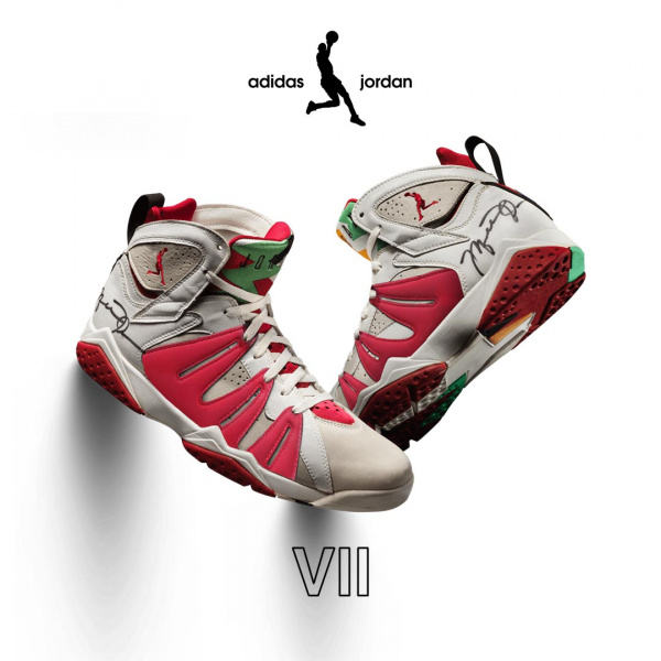 Один из дизайнеров представил кроссовки adidas Jordan