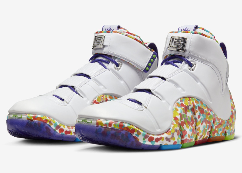 Nike LeBron 4 «Fruity Pebbles» выполнены в тематике любимых хлопьев Леброна Джеймса