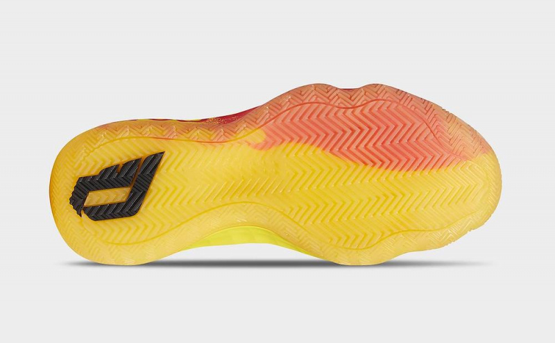 Баскетбольные кроссовки Дэмиана Лилларда adidas Dame 6 будут выпущены в новом «огненном» исполнении «Hot Rod»