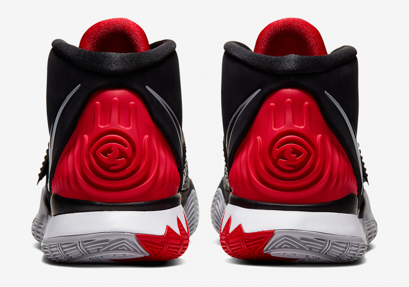 Новая расцветка Nike Kyrie 6 отдает дань уважения Air Jordan 4 “Bred”?