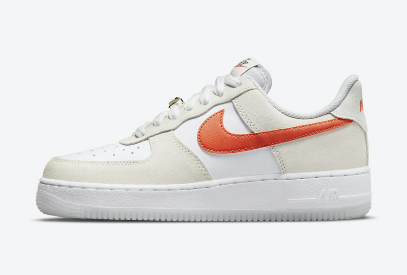 Nike Air Force 1 выйдут в варианте «First Use» с оранжевым «свушем»