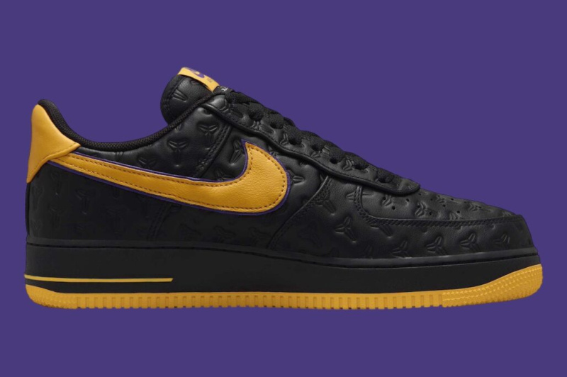 Kobe Bryant x Nike Air Force 1 Low «Black» выйдут в количестве 8000 пар