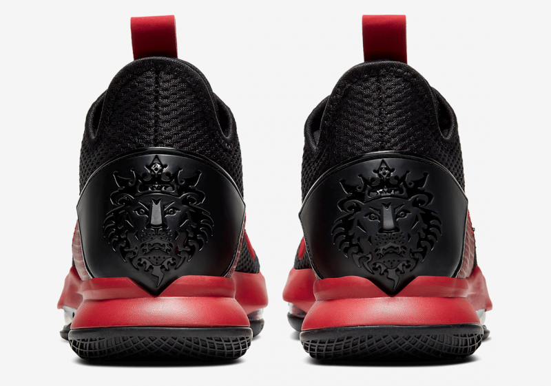 Взгляд на Nike LeBron Witness 4 в классической расцветке “Bred”