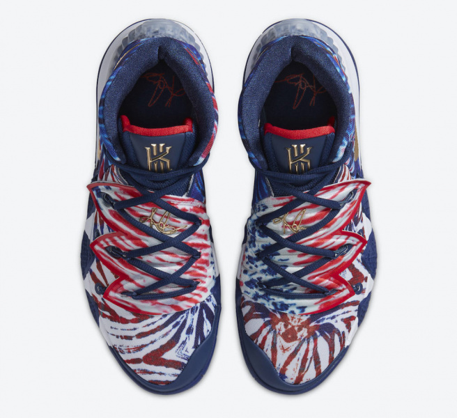 Официальные фото Nike Kyrie S2 Hybrid «What The USA»