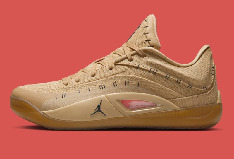 Jordan Zion 4 «Voodoo» с видом поношенных и сделанных вручную