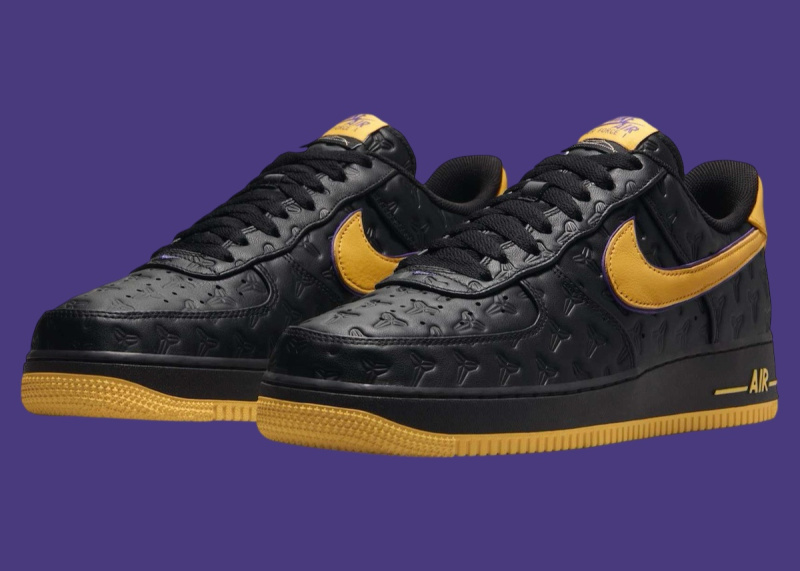 Kobe Bryant x Nike Air Force 1 Low «Black» выйдут в количестве 8000 пар