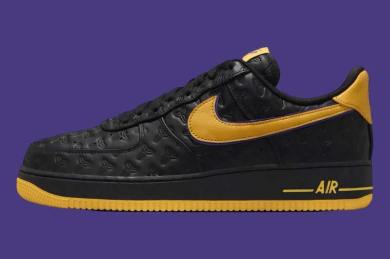 Kobe Bryant x Nike Air Force 1 Low «Black» выйдут в количестве 8000 пар