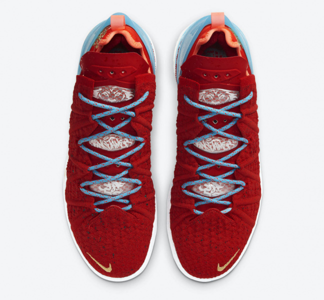 Nike LeBron 18 «Gong Xi Fa Cai» вдохновлены китайской культурой