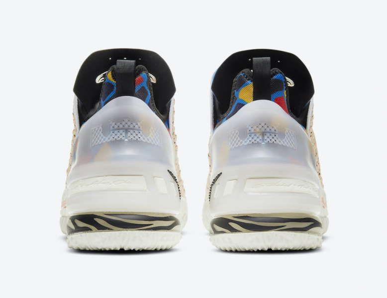 Nike LeBron 18 получат разноцветный принт и интересные детали