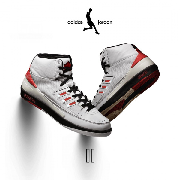 Как бы выглядели кроссовки adidas Jordan