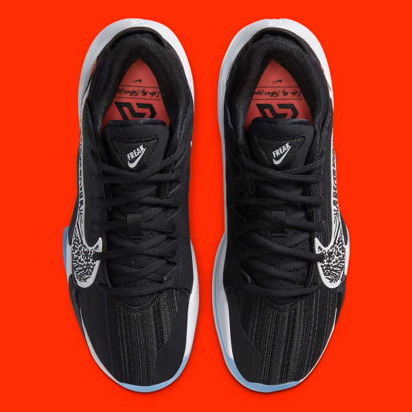 Официальные фото Nike Zoom Freak 2 «Black/White»