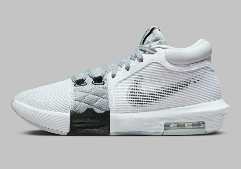 Официальные фото Nike LeBron Witness 8 «White/Black»