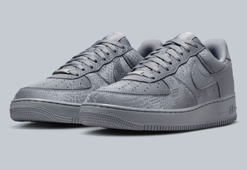 Nike Kobe Air Force 1 Low вышли в расцветке «Cool Grey»