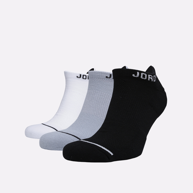 Мужские носки Air Jordan Jumpman No-Show Socks 3 пары SX5546-018