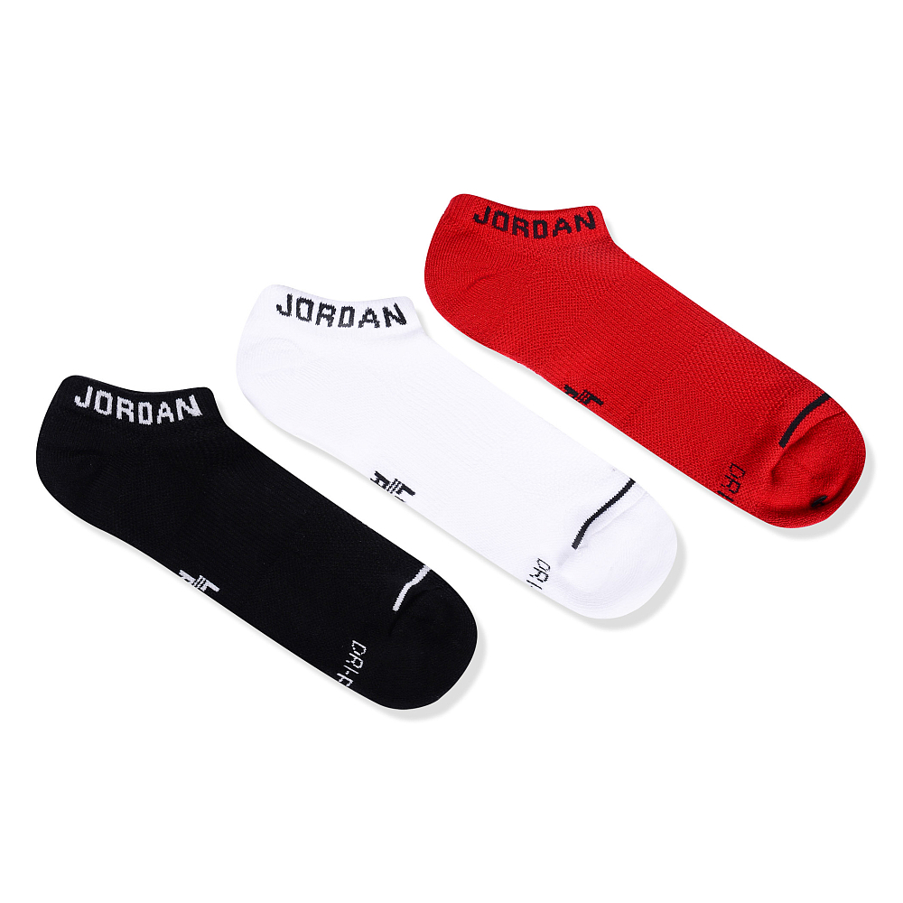 Мужские носки Air Jordan Jumpman No-Show Socks 3 пары SX5546-011