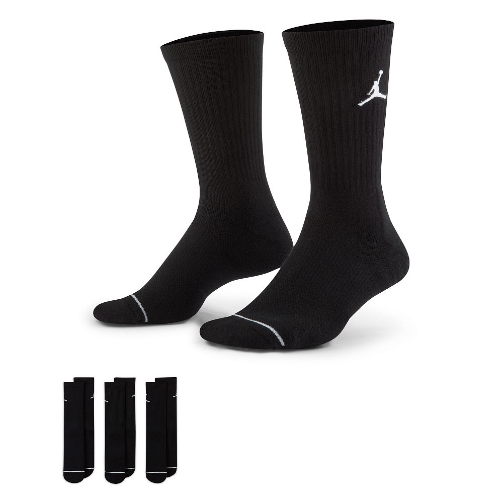 Носки для баскетбола Jordan Jumpman Crew (3 пары) SX5545-013