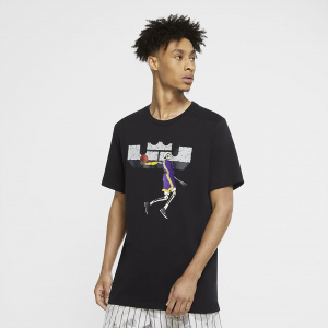 Мужская баскетбольная футболка Nike Dri-FIT LeBron Logo CV1048-011