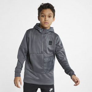 Худи с молнией на половину длины для мальчиков школьного возраста Nike Sportswear BV7398-021