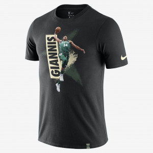 Мужская футболка НБА Giannis Antetokounmpo Milwaukee Bucks Nike Dri-FIT AV5042-010