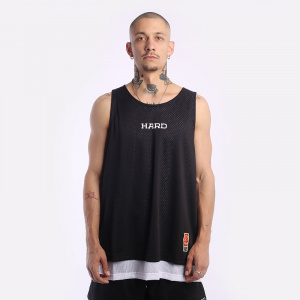 Мужская баскетбольная майка Hard Open Run Forma-Tank-black/w