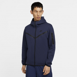 Мужская худи с молнией во всю длину из двусторонней ткани Nike Sportswear Tech Fleece CU4489-410