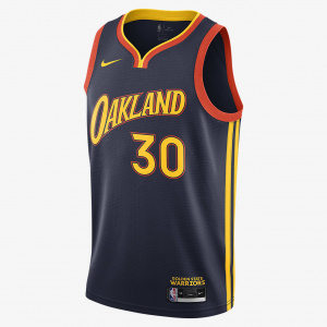 Мужское джерси Nike НБА Swingman Golden State Warriors City Edition Stephen Curry CN1729-421