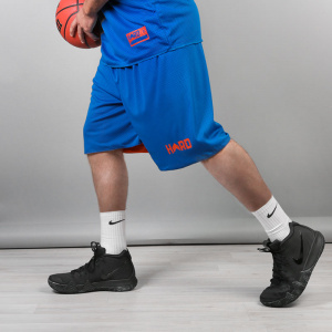 Мужские баскетбольные шорты Hard двухсторонние Hard blue/orange-2